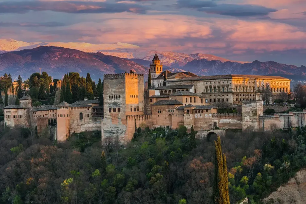 Palais de l'Alhambra en Espagne