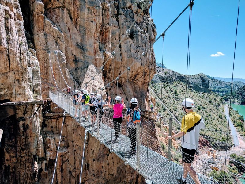 caminito del rey Malaga Magnifique randonnée au Caminito Del Rey